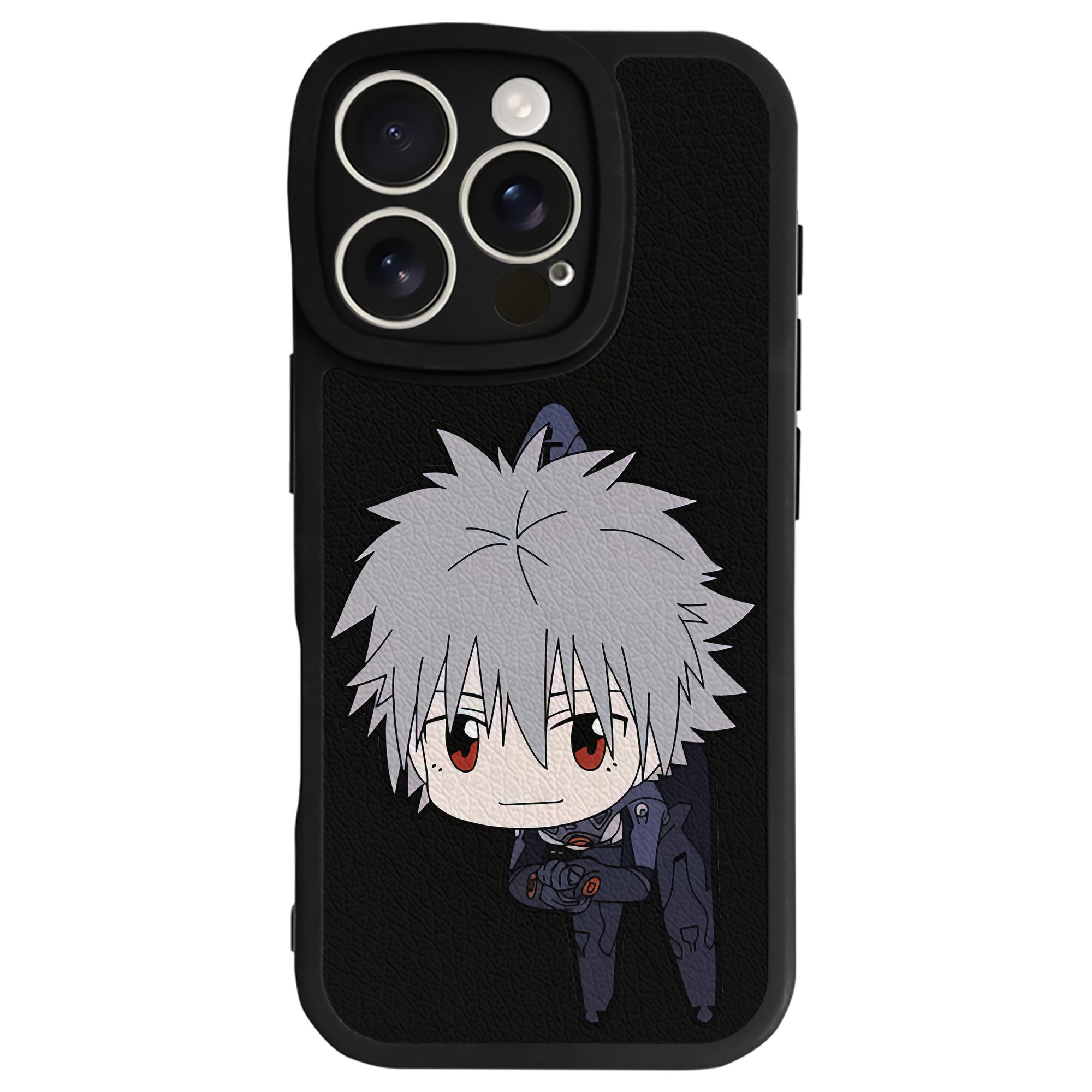 （画像用） EVA 新世紀エヴァンゲリオン 【iPhone 16シリーズ対応】シリコンスマホケース（レザー調） 材質：シリコン